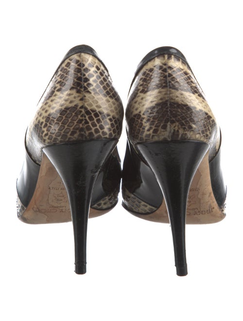 Jimmy Choo Snakeskin Animal Print Pumps