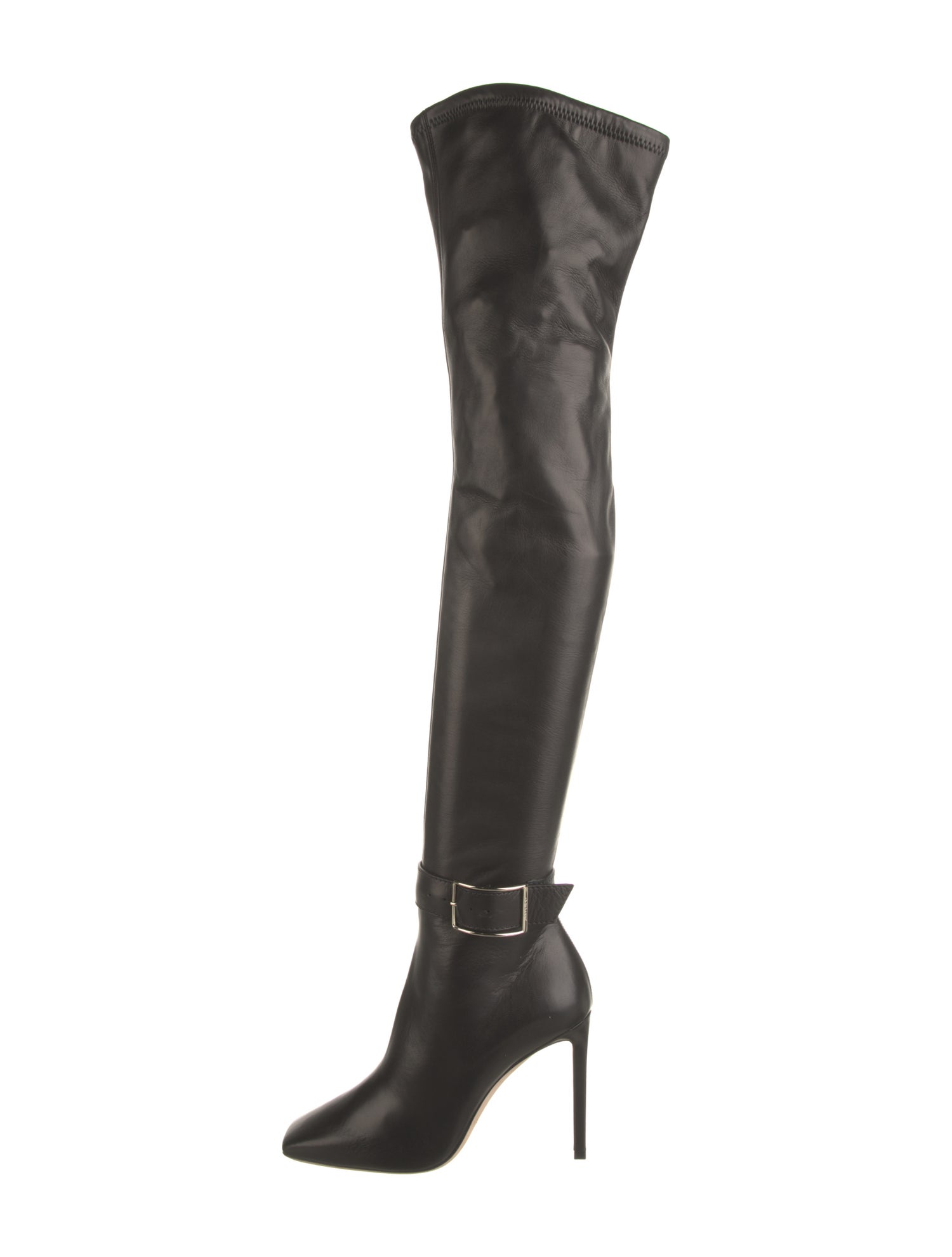 Jimmy Choo Leather Sock Boots