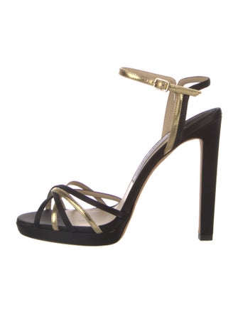Jimmy Choo Satin Sandals