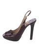 Jimmy Choo Patent Leather Slingback Pumps