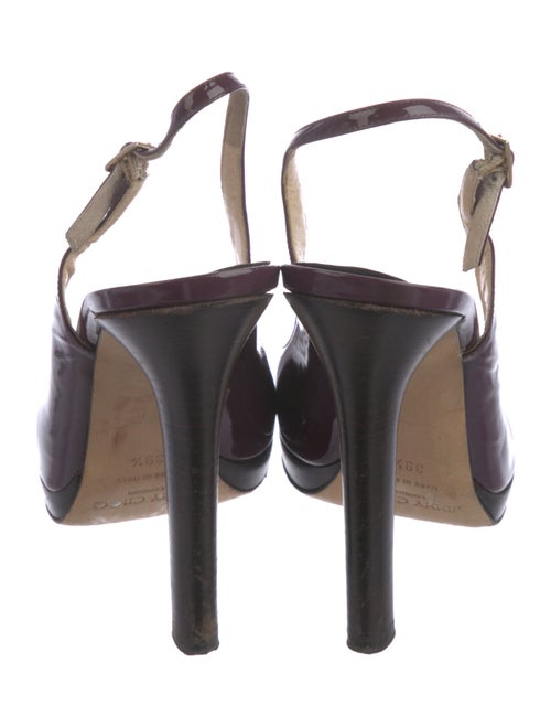 Jimmy Choo Patent Leather Slingback Pumps