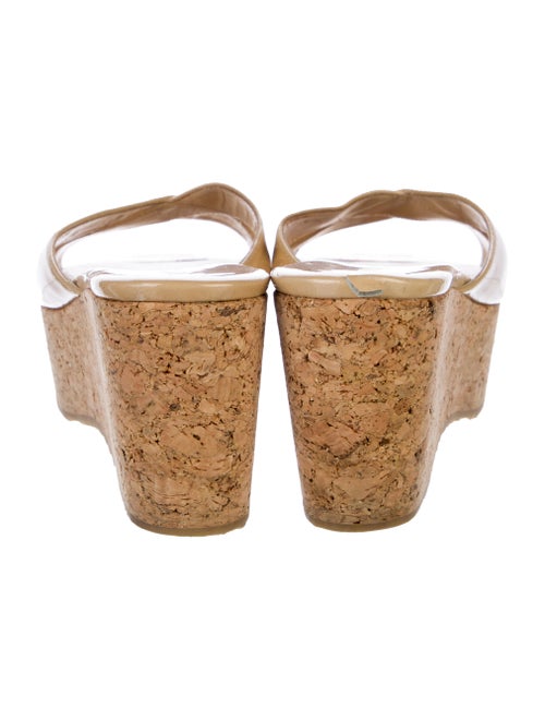 Jimmy Choo Patent Leather Slides