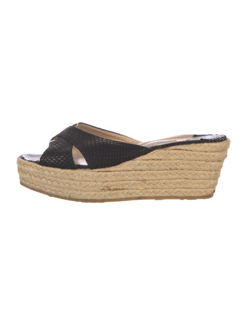 Jimmy Choo Leather Espadrilles