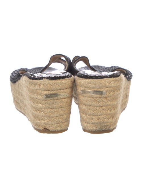 Jimmy Choo Leather Espadrilles
