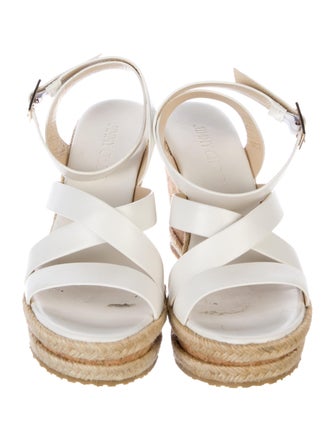 Jimmy Choo Leather Espadrilles