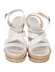 Jimmy Choo Leather Espadrilles