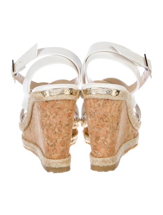 Jimmy Choo Leather Espadrilles