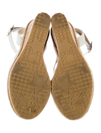 Jimmy Choo Leather Espadrilles