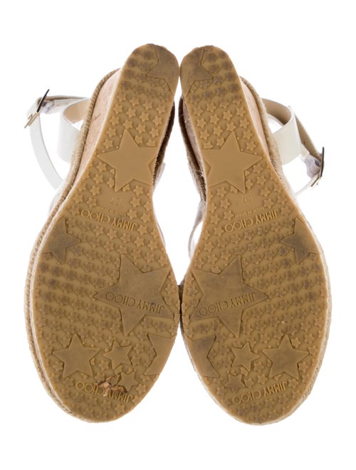 Jimmy Choo Leather Espadrilles
