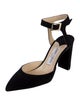 Jimmy Choo Suede D'Orsay Pumps