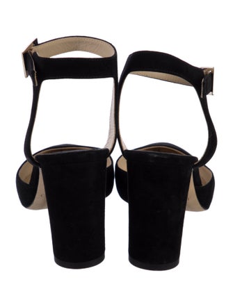 Jimmy Choo Suede D'Orsay Pumps