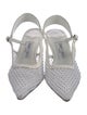 Jimmy Choo Mesh Mesh Accents Slingback Pumps