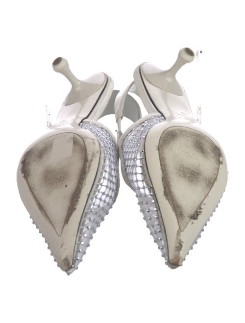 Jimmy Choo Mesh Mesh Accents Slingback Pumps