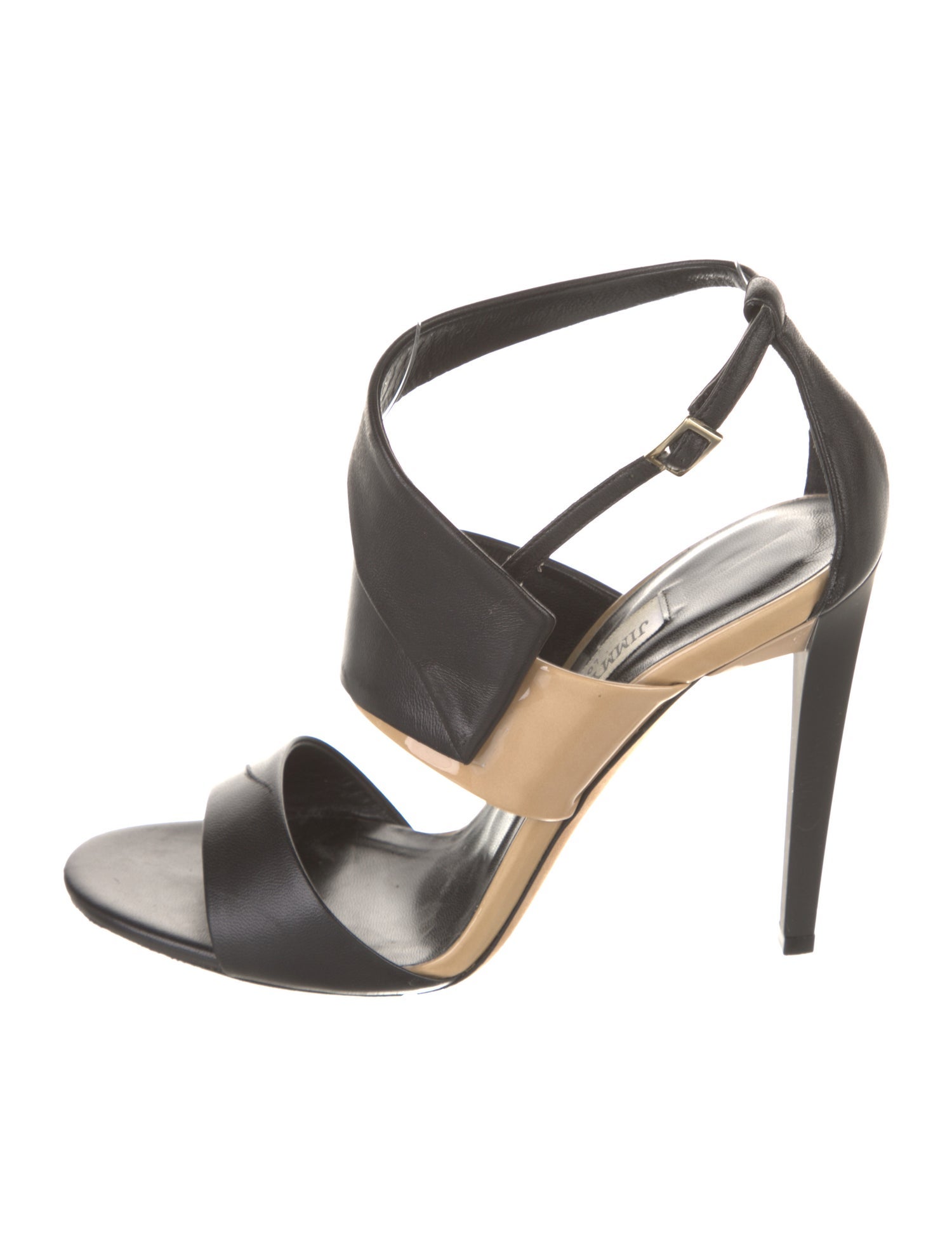 Jimmy Choo Leather Slingback Sandals