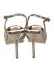 Jimmy Choo Glitter Patterned Slingback Sandals