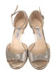 Jimmy Choo Glitter D'Orsay Pumps
