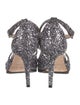 Jimmy Choo Glitter Glitter Accents Sandals