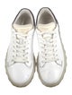 Jimmy Choo Leather Colorblock Pattern Sneakers