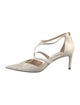 Jimmy Choo Leather T-Strap Pumps