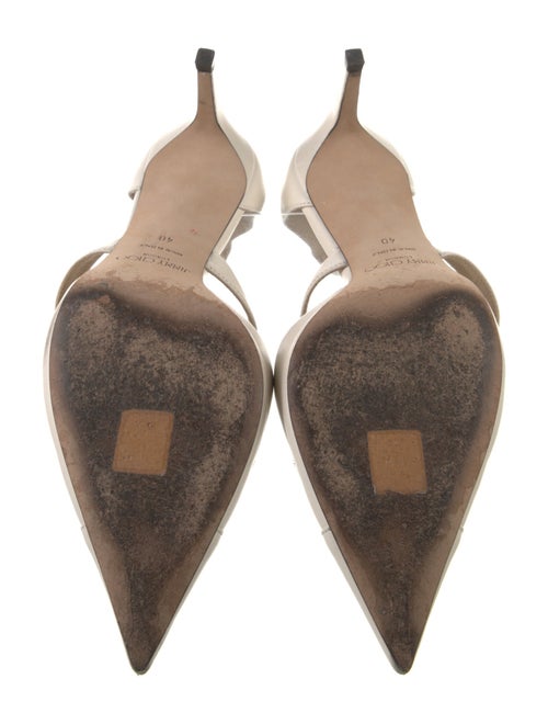 Jimmy Choo Leather T-Strap Pumps