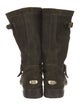 Jimmy Choo Suede Moto Boots