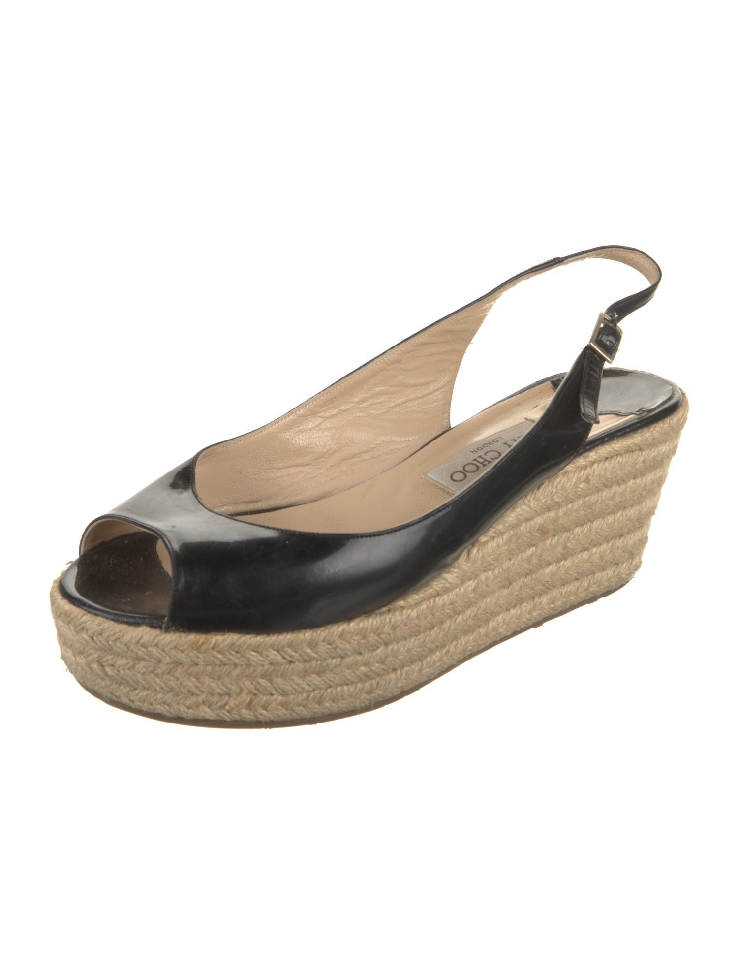 Jimmy Choo Patent Leather Slingback Pumps