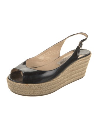 Jimmy Choo Patent Leather Slingback Pumps