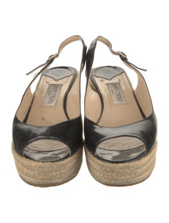 Jimmy Choo Patent Leather Slingback Pumps