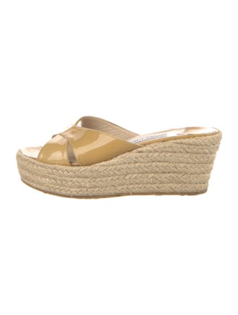 Jimmy Choo Patent Leather Espadrilles