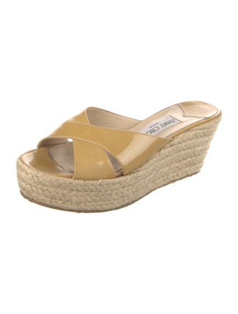 Jimmy Choo Patent Leather Espadrilles