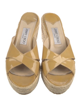 Jimmy Choo Patent Leather Espadrilles