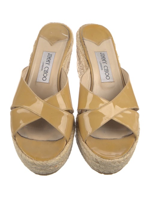 Jimmy Choo Patent Leather Espadrilles