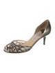 Jimmy Choo Leather D'Orsay Pumps