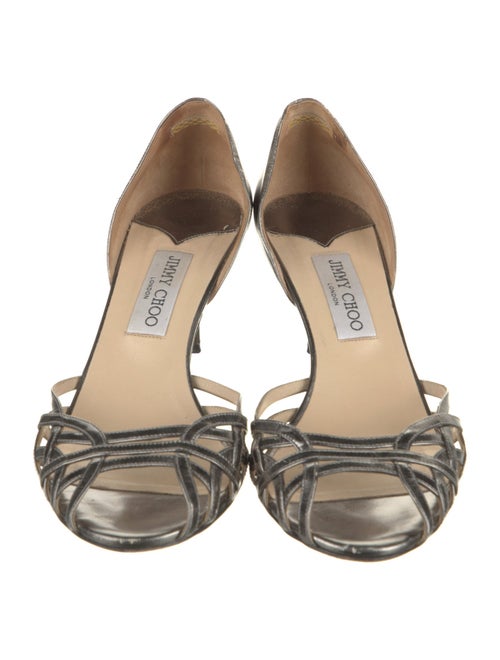 Jimmy Choo Leather D'Orsay Pumps