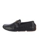 Jimmy Choo Embossed Leather Loafers