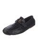Jimmy Choo Embossed Leather Loafers