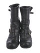 Jimmy Choo Leather Moto Boots