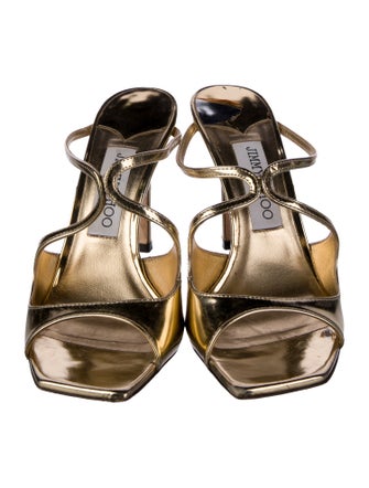Jimmy Choo Patent Leather Slides