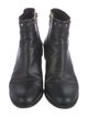 Jimmy Choo Leather Studded Accents Boots