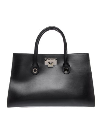 Jimmy Choo Leather Top Handle Bag