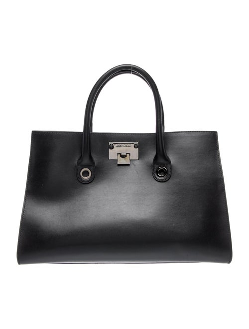 Jimmy Choo Leather Top Handle Bag