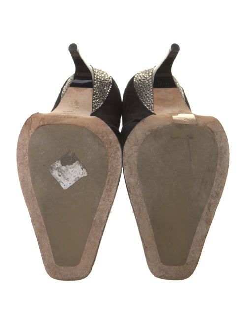 Jimmy Choo Suede Crystal Embellishments Boots
