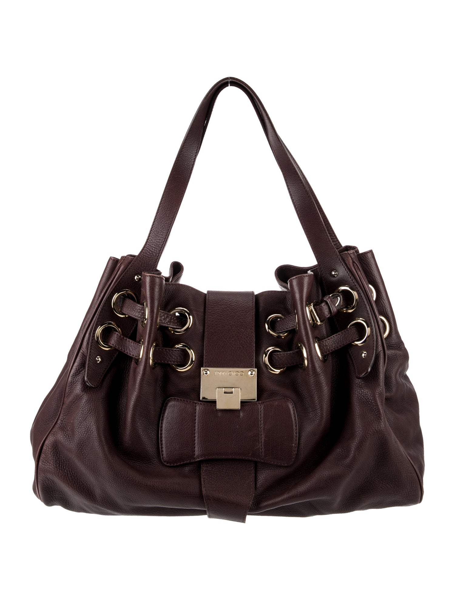 Jimmy Choo Leather Shoulder Bag