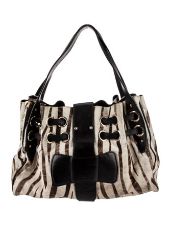 Jimmy Choo Ponyhair Shoulder Bag