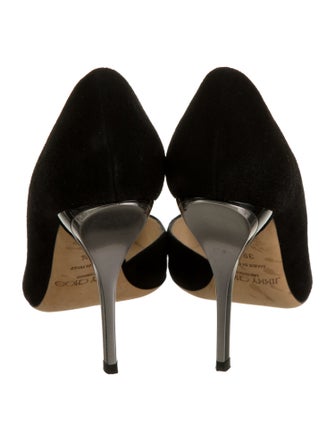 Jimmy Choo Suede D'Orsay Pumps