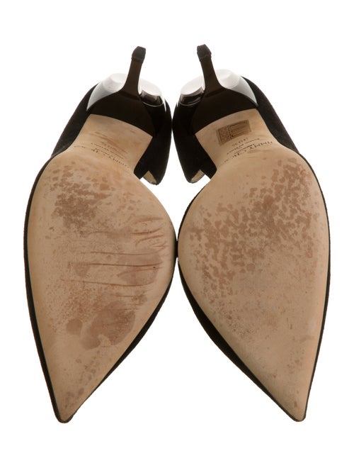 Jimmy Choo Suede D'Orsay Pumps