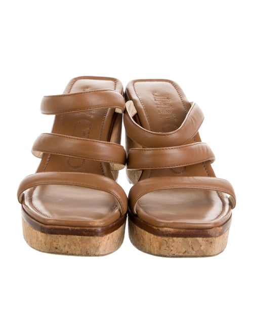 Jimmy Choo Leather Slides