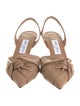 Jimmy Choo Leather Slingback Pumps