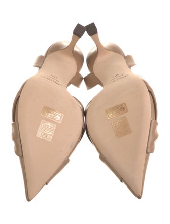 Jimmy Choo Leather Slingback Pumps