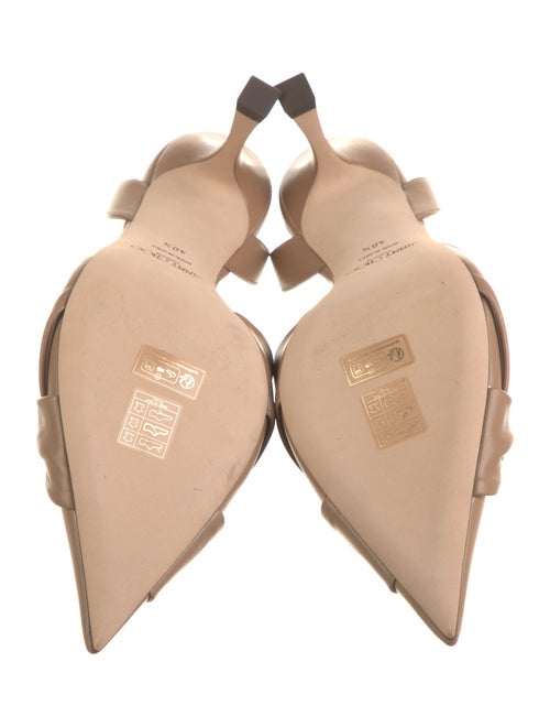 Jimmy Choo Leather Slingback Pumps